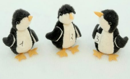 Pinguin - 2,2 cm - je 30 €