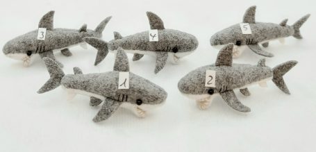 Hai - 3,8 cm - je 28 €
