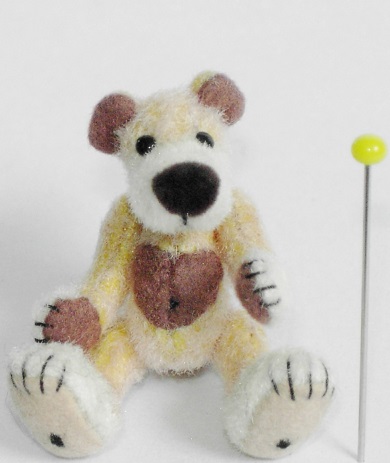 "Amor" 3,8 cm Vintage Rayon 125€