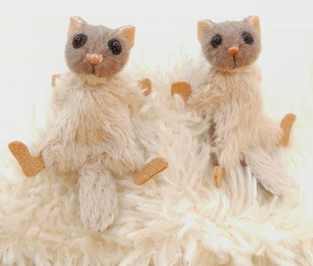 Flughörnchen-4 cm incl.Schwanz- je 45 €